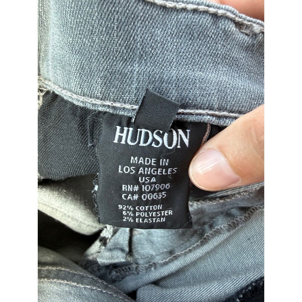 Hudson Spark Super Skinny Jeans Women’s Size 25 Dark Wash Stretch - Picture 7 of 9